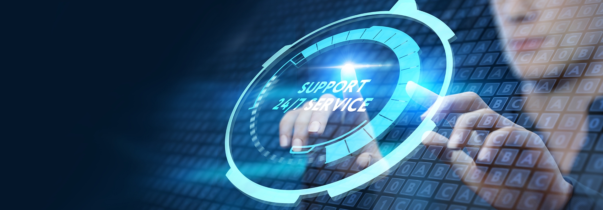support and service 24/7 digital